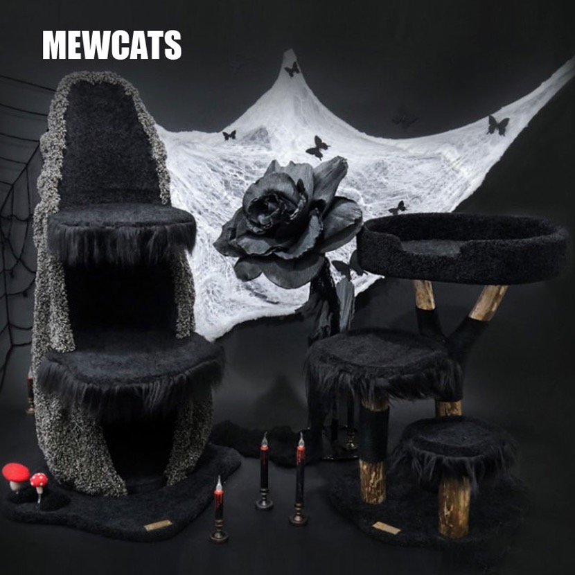 mewcats holiday cat trees